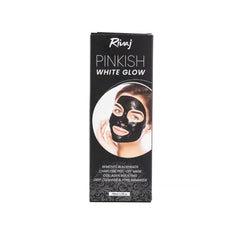 Pinkish White Glow Charcoal Black Peel Off Mask 100ml