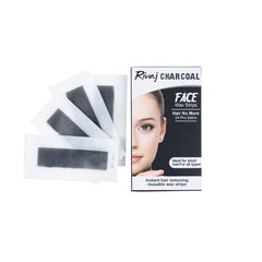 Charcoal Face Wax Strips