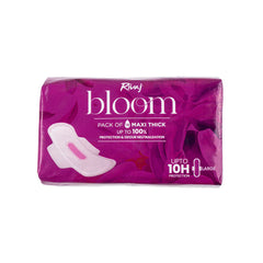 Maxi Thick Bloom Sanitary Pads (Large) 18 PCS